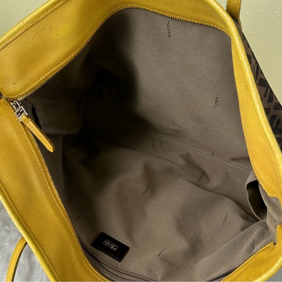 💯Authentic Fendi Roll tote Zucca Canvas Handbag🍀 - Picture 17 of 17